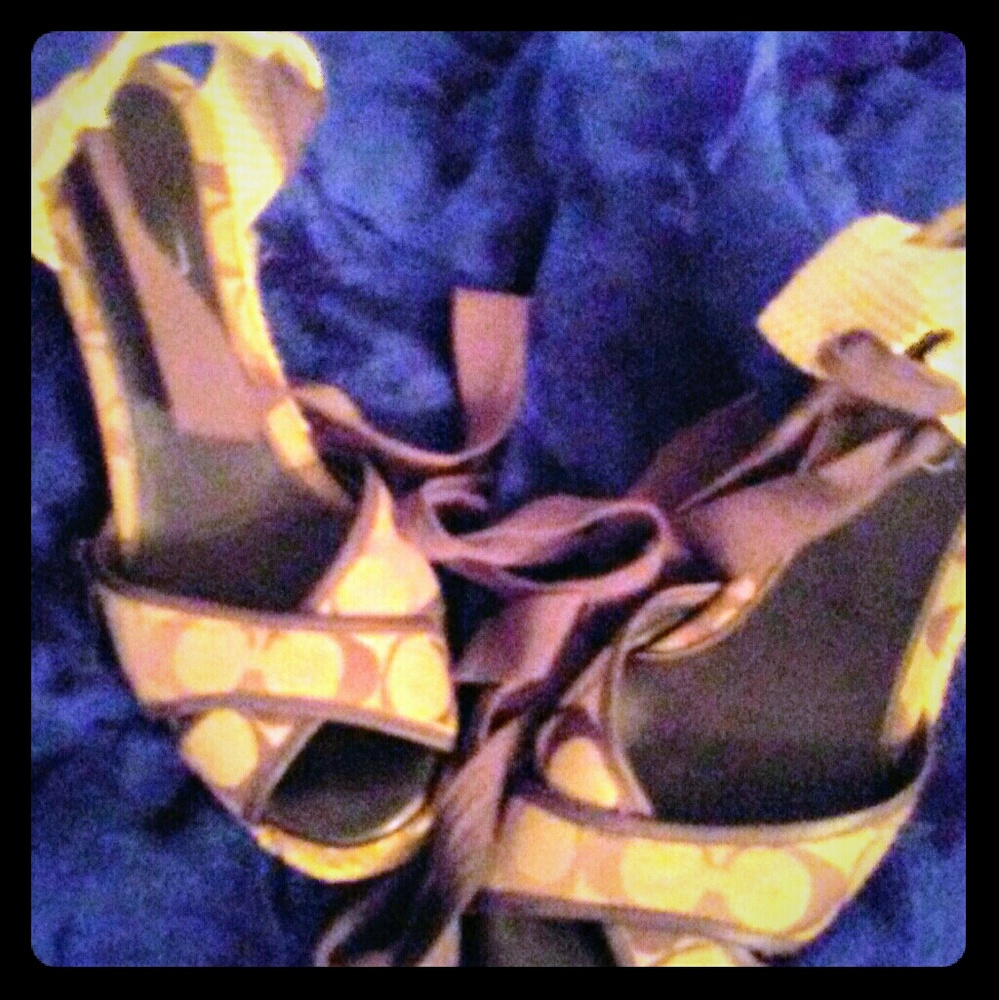 Coach heels